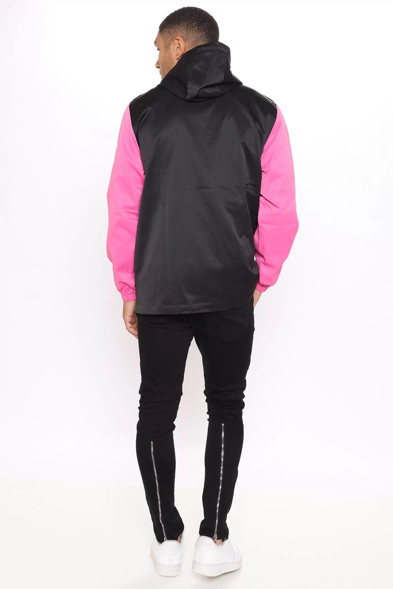 80s Vibe Casual Jacket - Black/combo