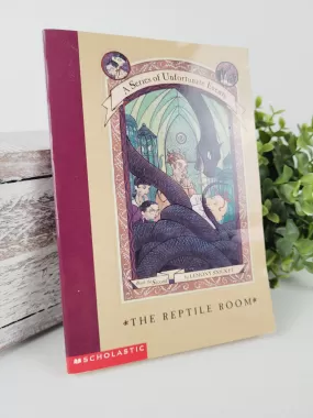 A SERIES OF UNFORTUNATE EVENTS - BOOK 2 THE REPTILE ROOM