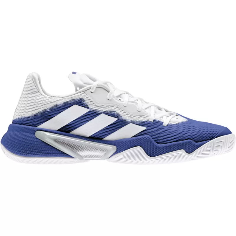 Adidas Barricade Tennis Shoes  - Team Royal Blue/White/Silver Met