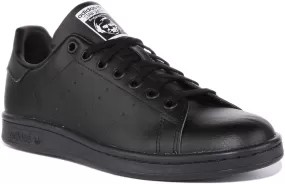 Adidas Stan Smith J In Black For Junior