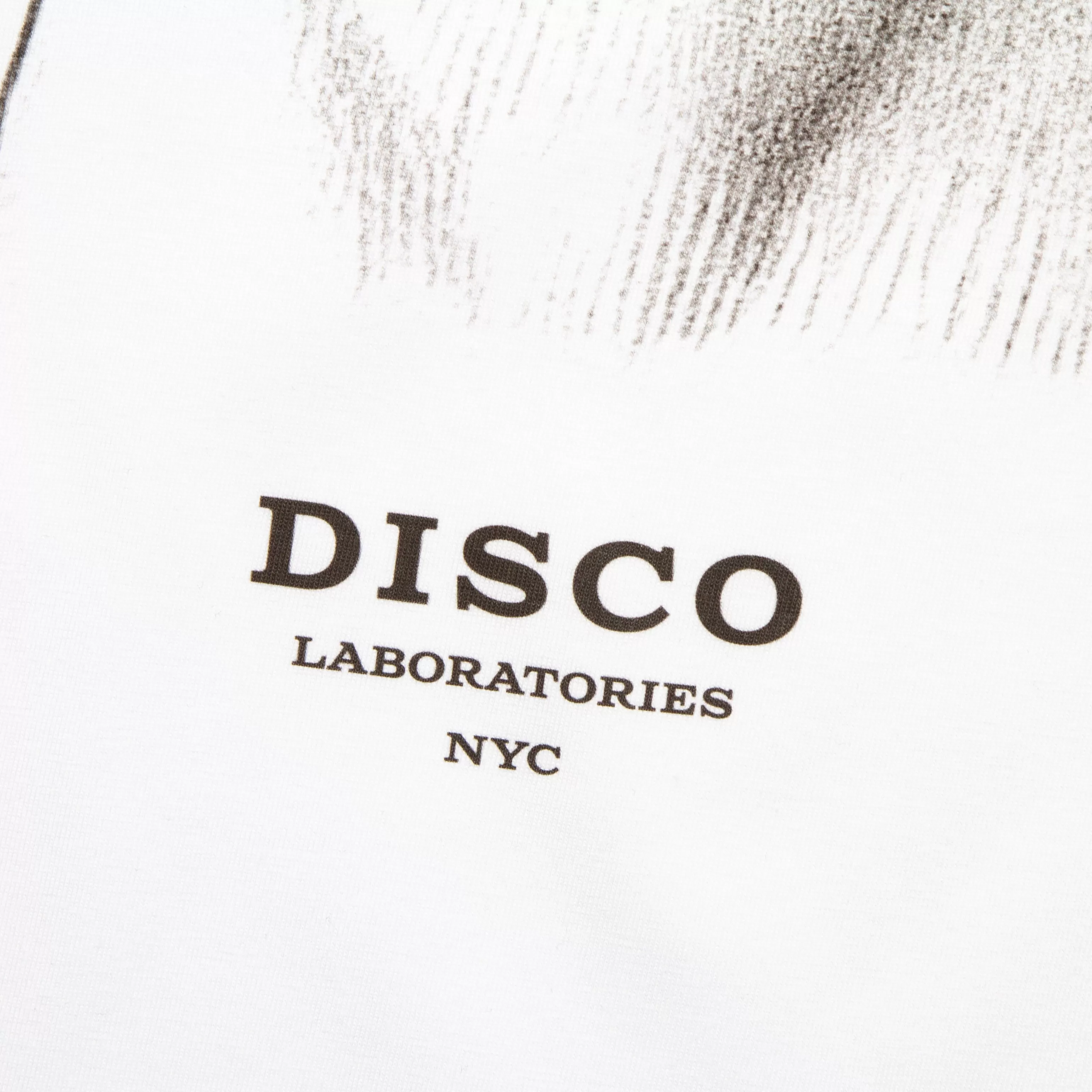 Adore Disco Lab NYC Front Print - Tshirt - White