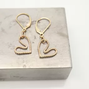 ADORE Gold Heart Earrings