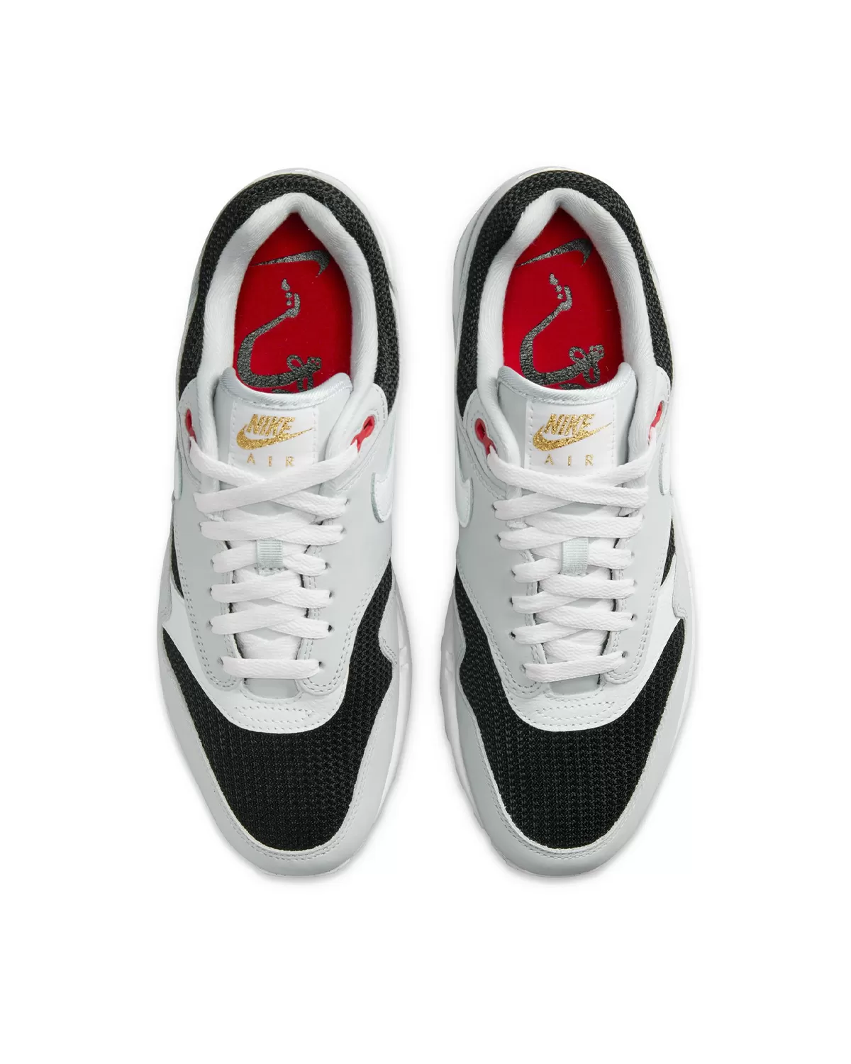 Air Max 1 Premium Pure Platinum/White/Black/Sport Red