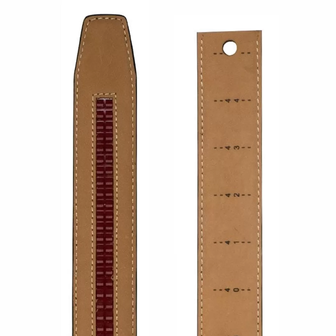 Alligator Coffee V2, 1 3/8 Strap, Dress Belt