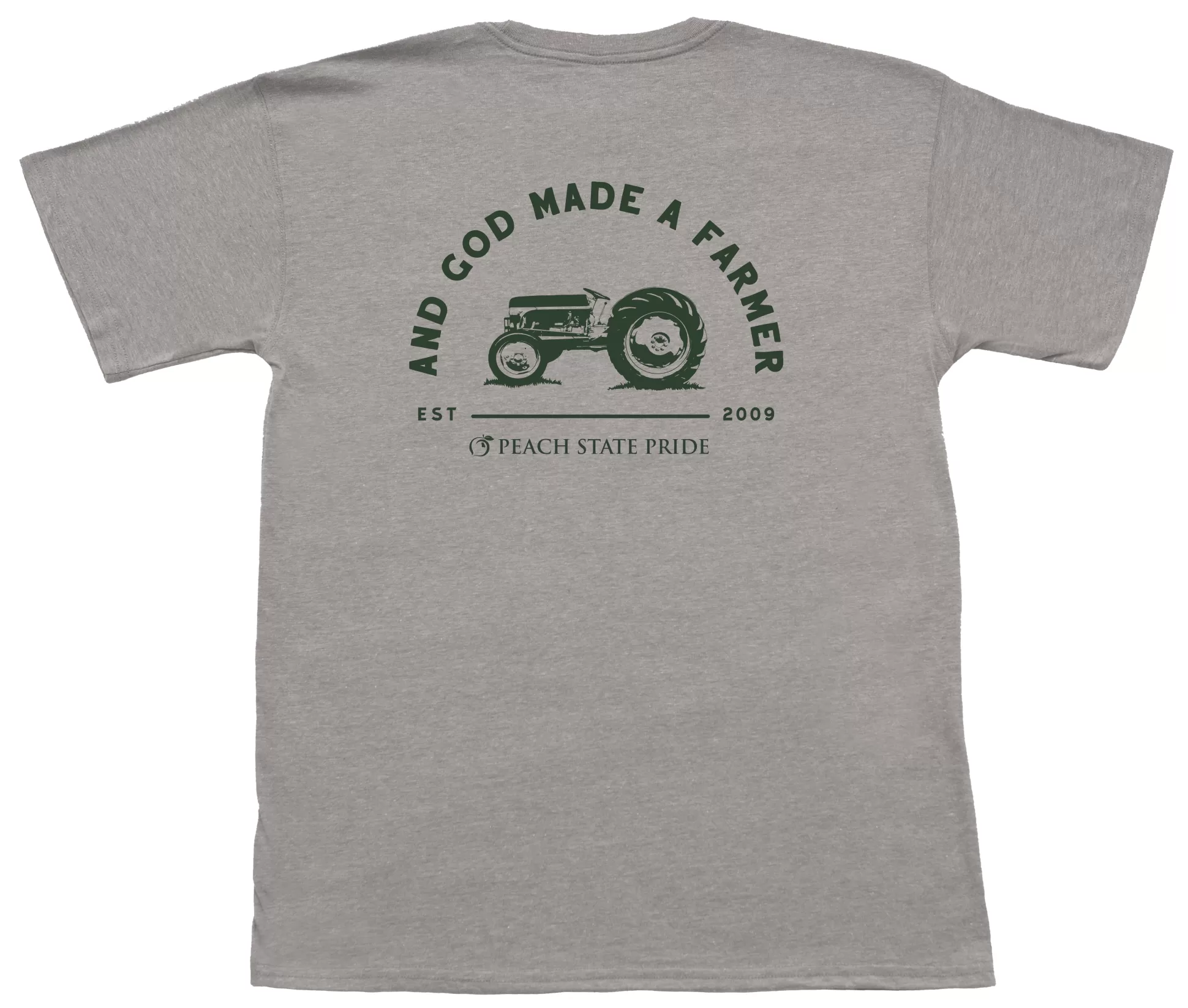 And God Made A Farmer Short Sleeve Pocket Tee