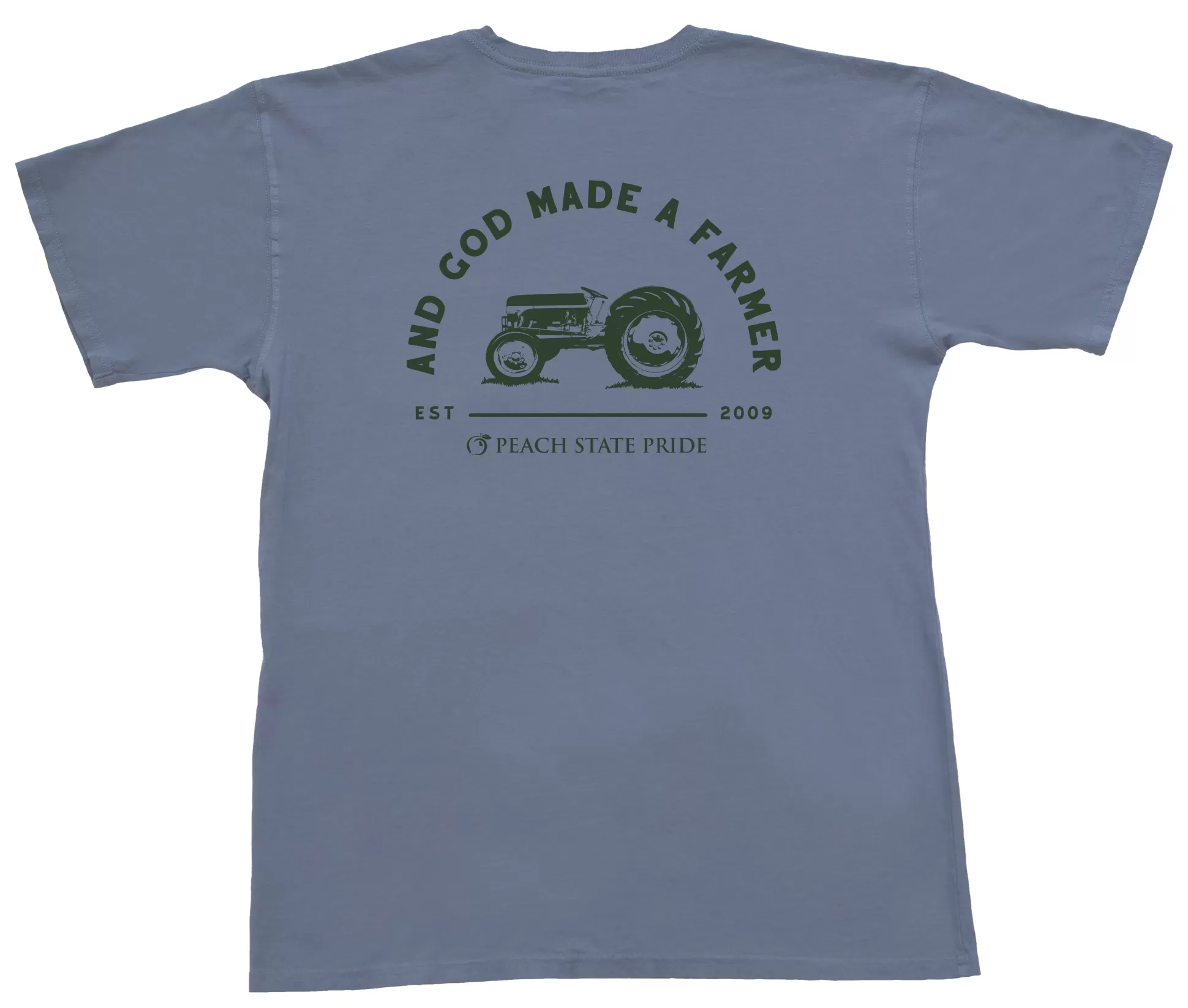 And God Made A Farmer Short Sleeve Pocket Tee