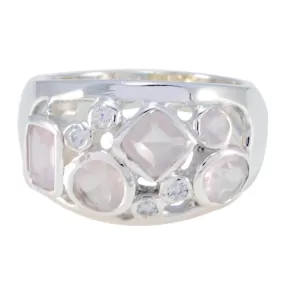 Appealing Gemstones Rose Quartz Solid Silver Rings Jewelry Box Plans