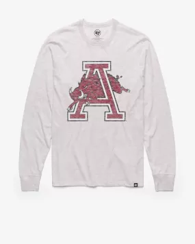 ARKANSAS RAZORBACKS VINTAGE PREMIER '47 FRANKLIN LONG SLEEVE TEE