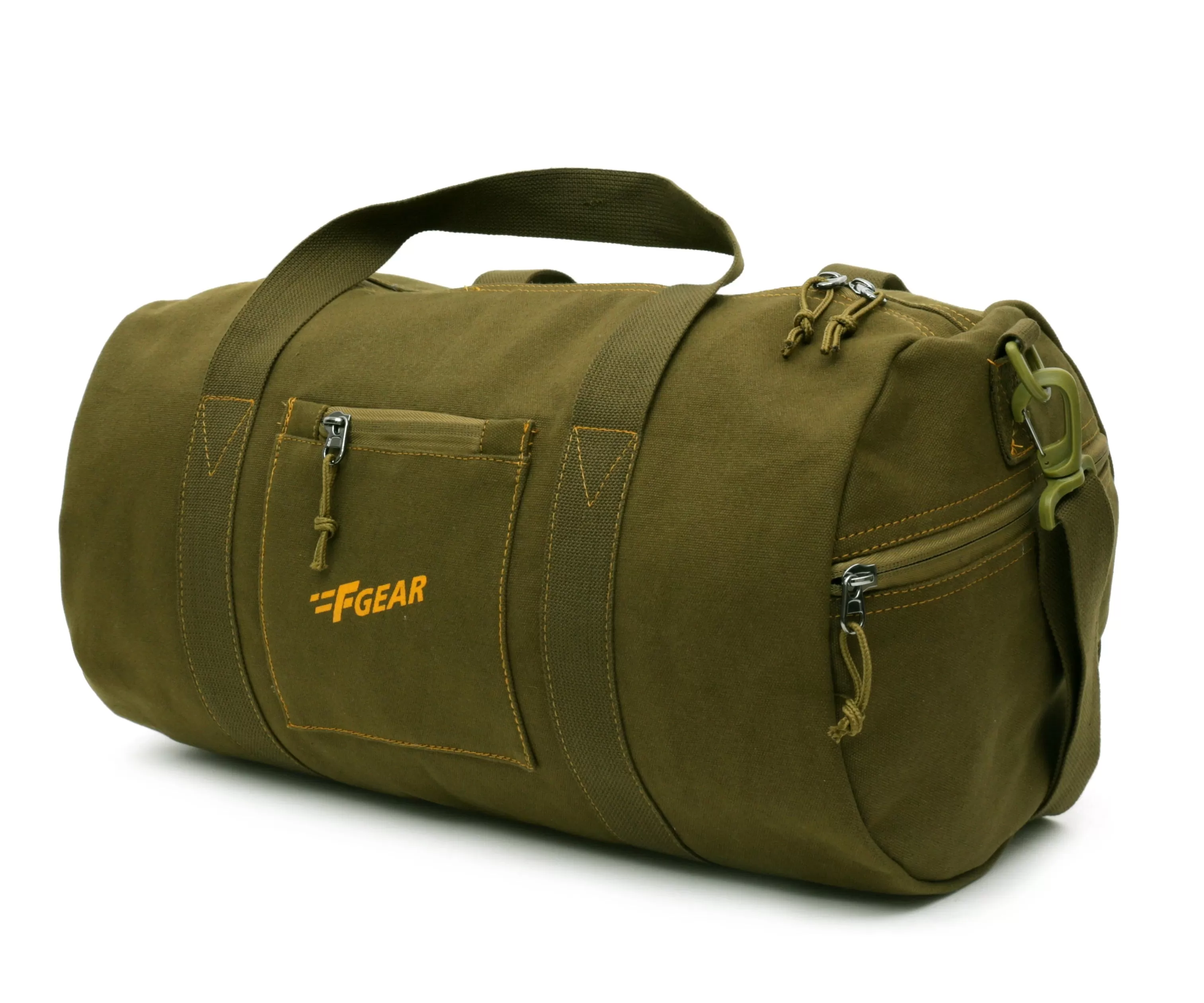 Army 30L Canvas Olive Gym Bag