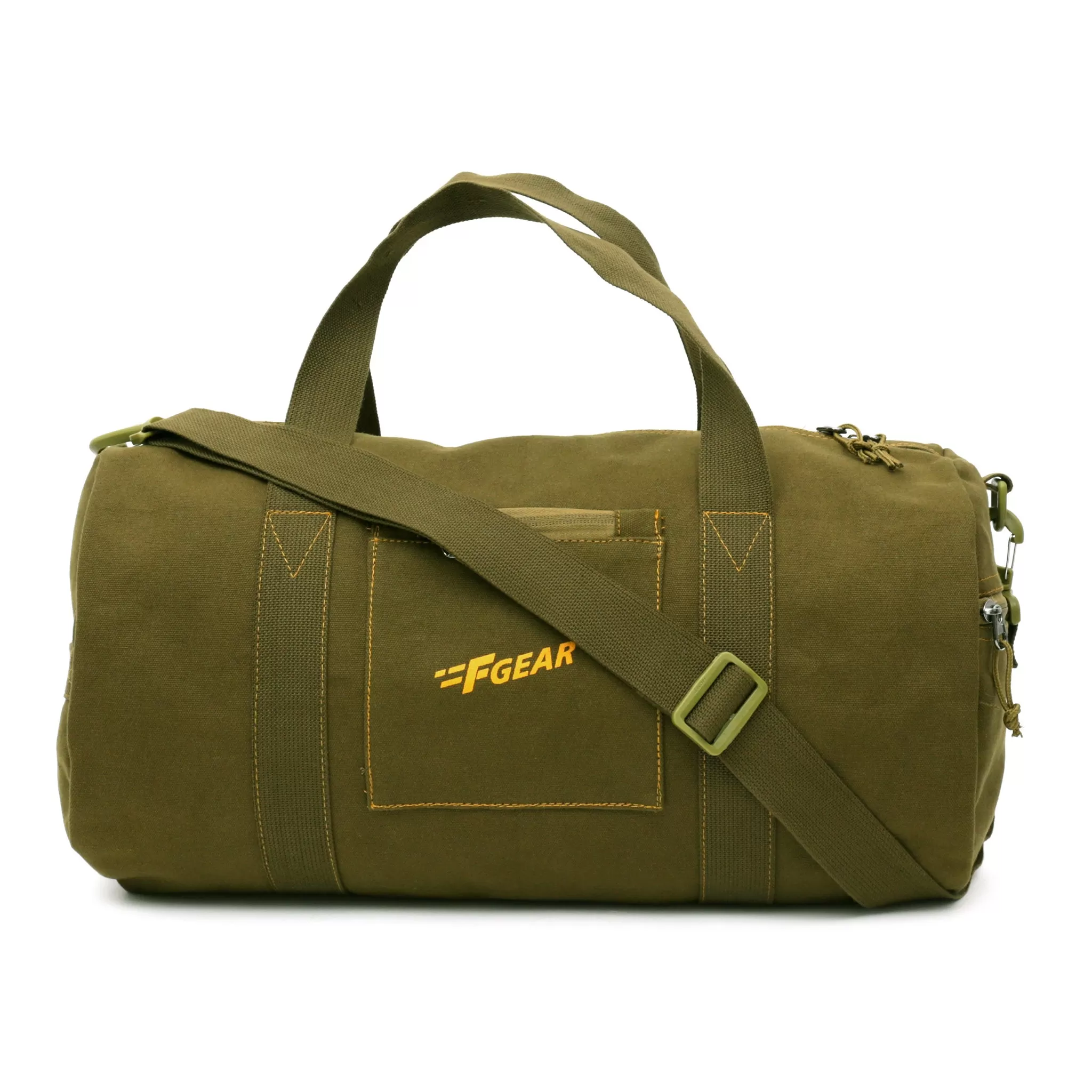 Army 30L Canvas Olive Gym Bag