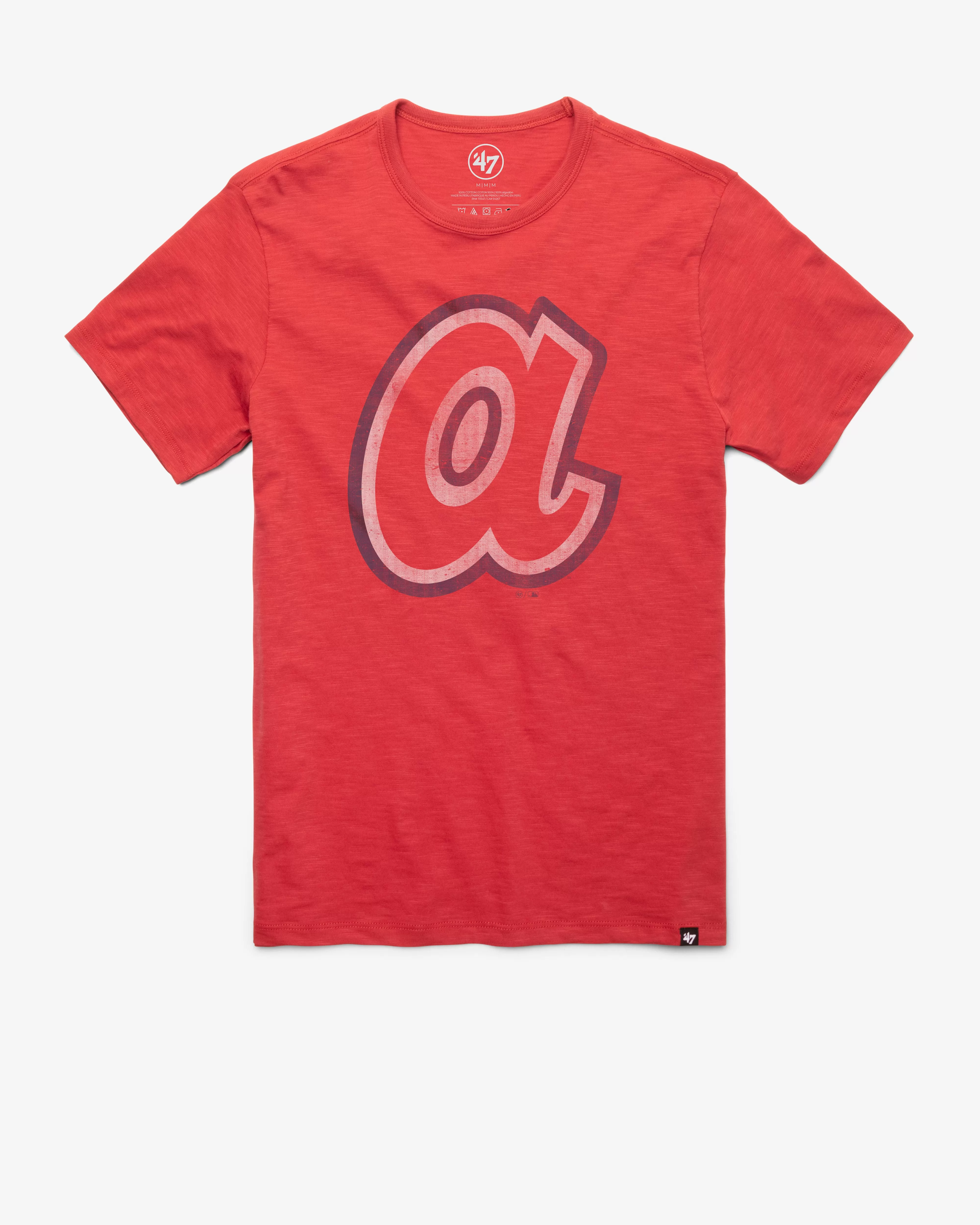 ATLANTA BRAVES COOPERSTOWN GRIT '47 SCRUM TEE