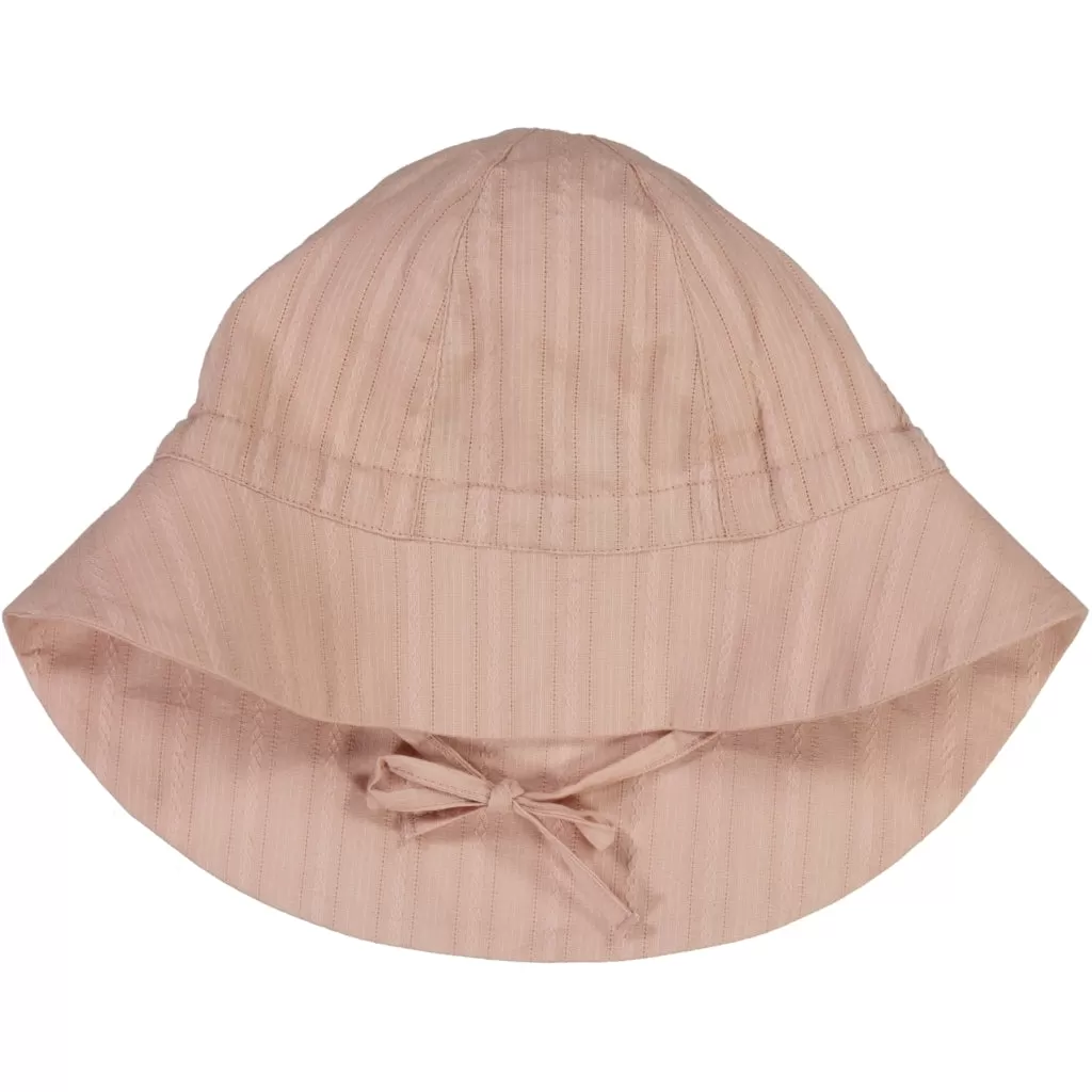 Baby Girl Sun Hat - misty rose