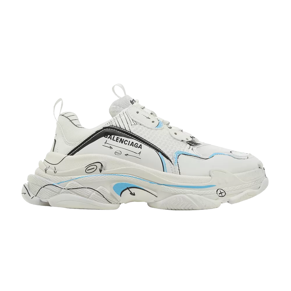 Balenciaga Triple S Sneaker 'Sketch - White'