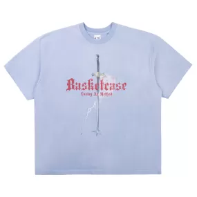 Basketcase Gallery Rush Tee Washed Blue