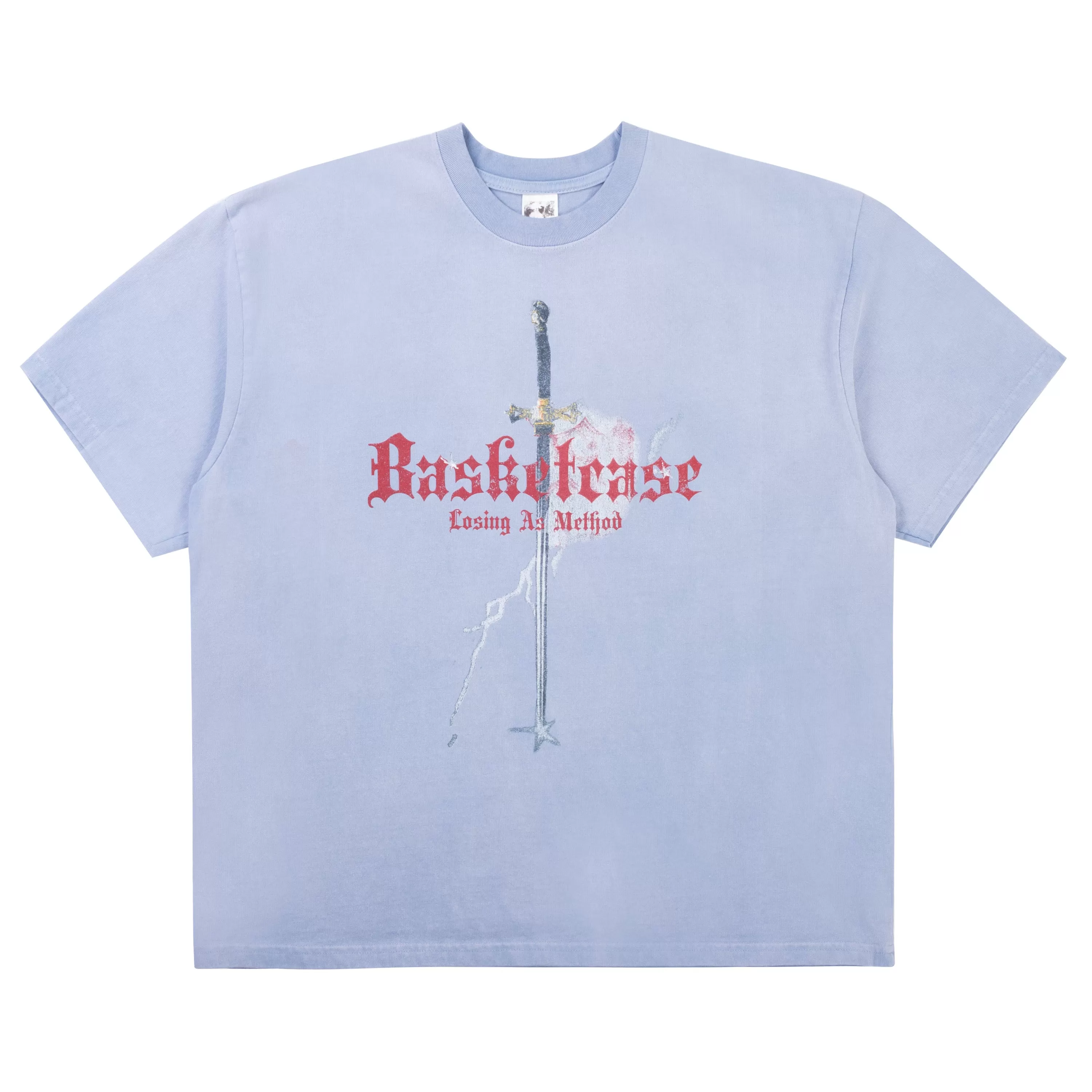 Basketcase Gallery Rush Tee Washed Blue