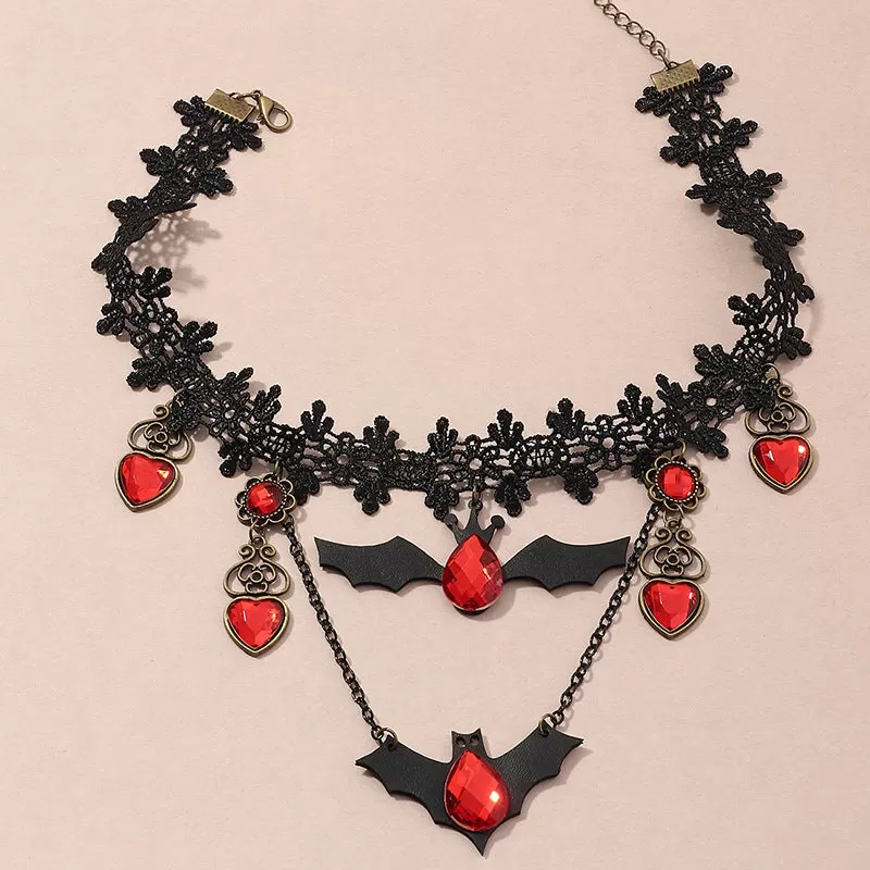 Bat Halloween Necklace