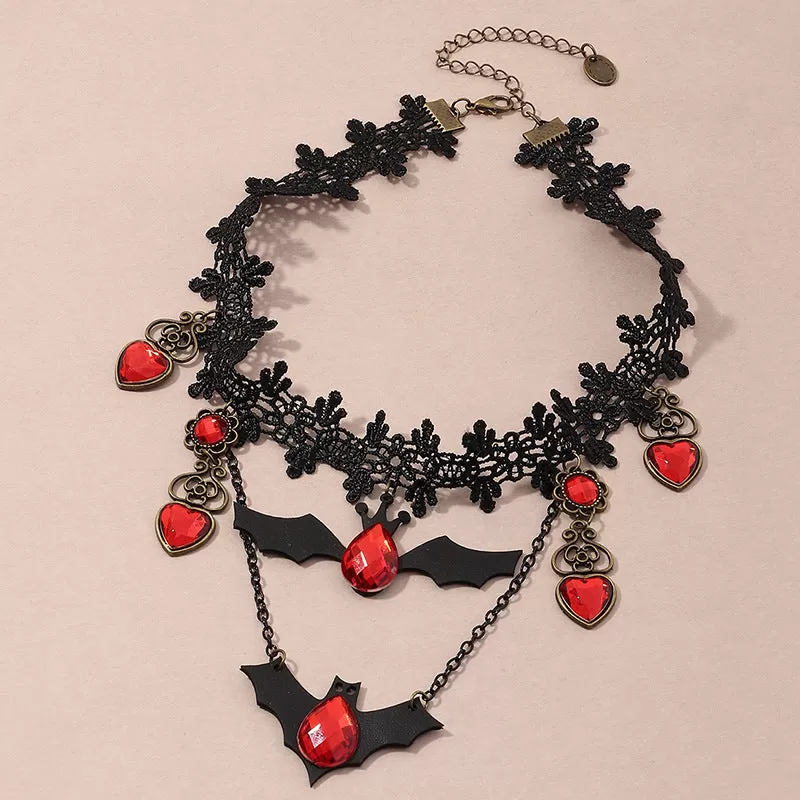 Bat Halloween Necklace