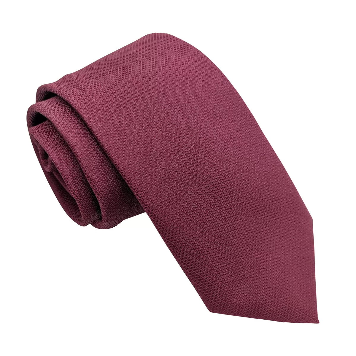 Berry Textured Wedding Tie