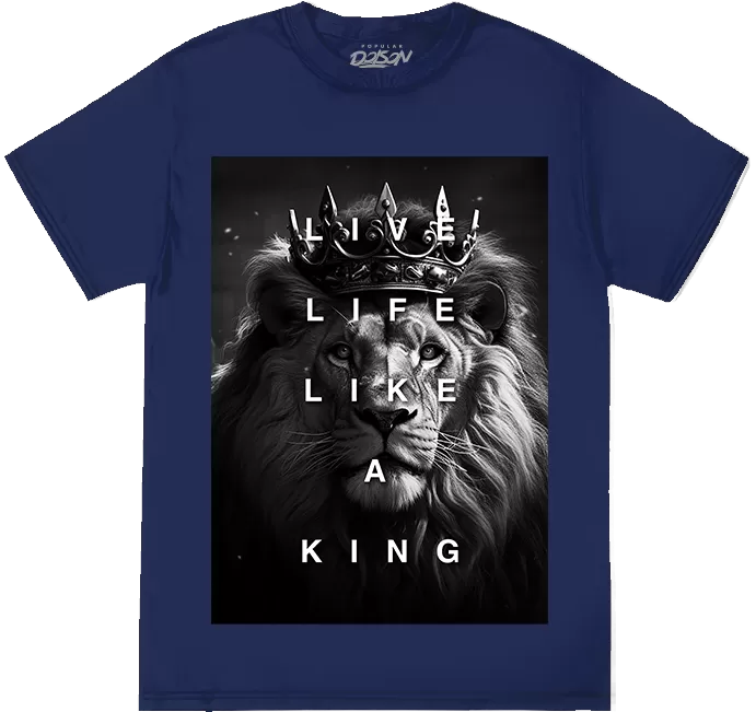 BIG GUY LIVE LIKE A KING TEE