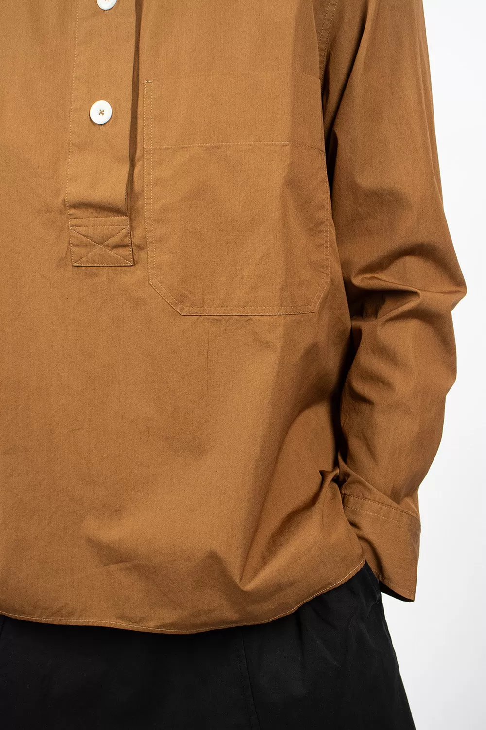 Big Pocket Swing Shirt Tobacco