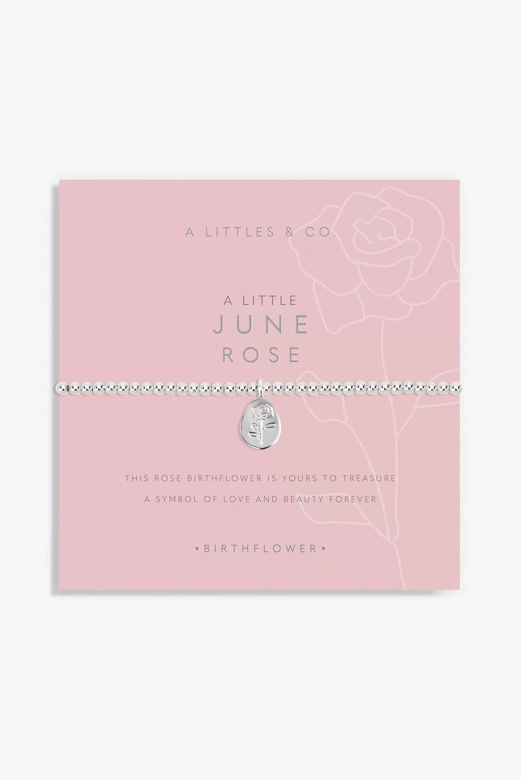 Birth Flower Stretch Bracelet | 12 Months