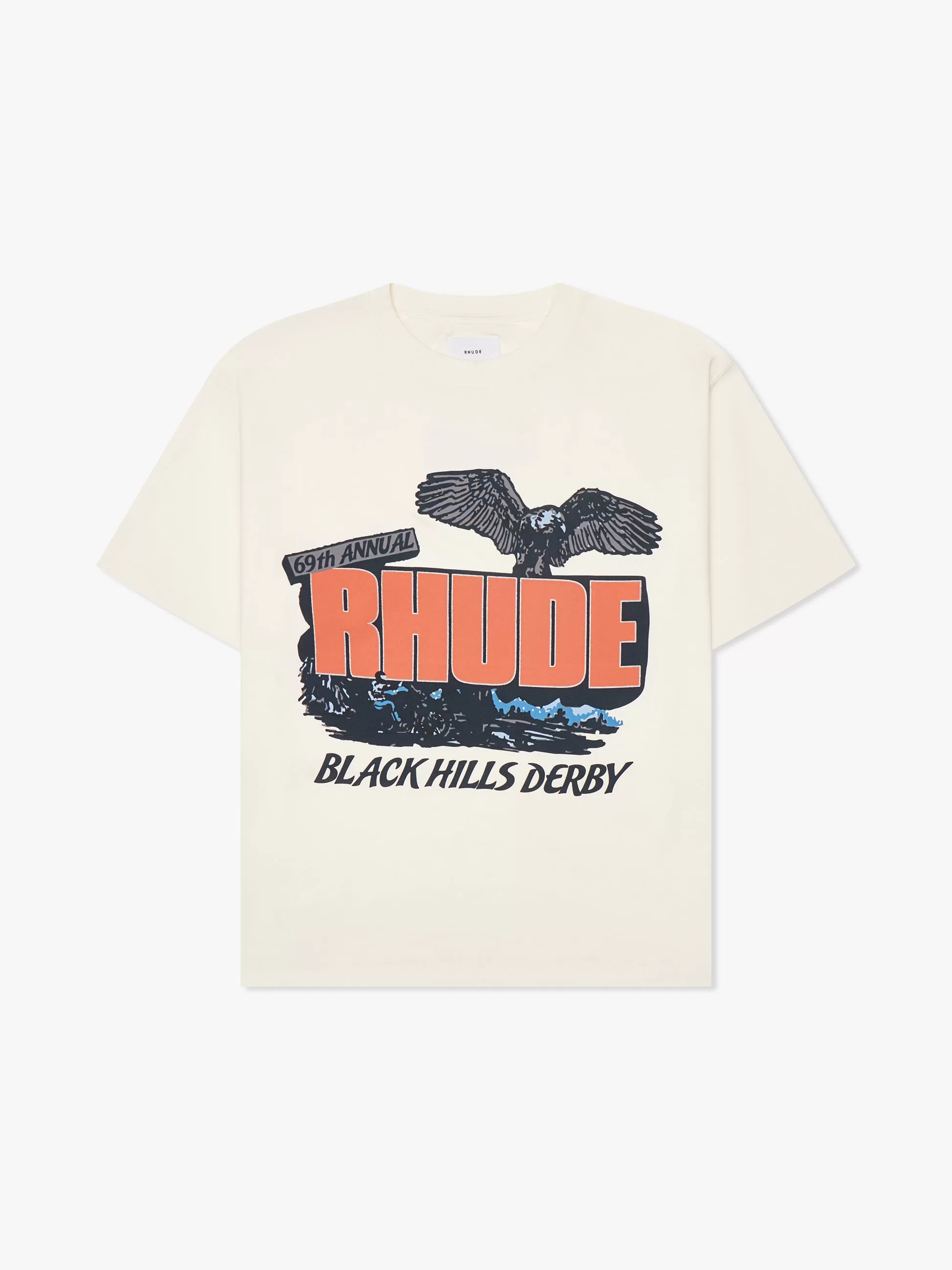 BLACK HILLS RALLY TEE - VTG WHITE