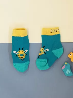 Blade and Rose Bee Cotton Socks 小蜜蜂全棉嬰兒襪