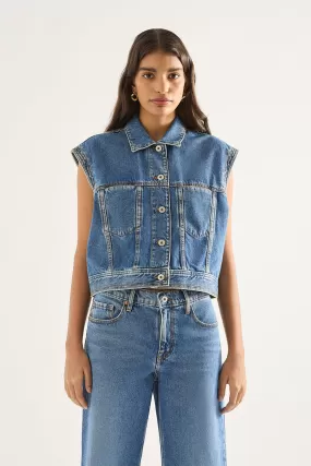 Blake Cropped Vest