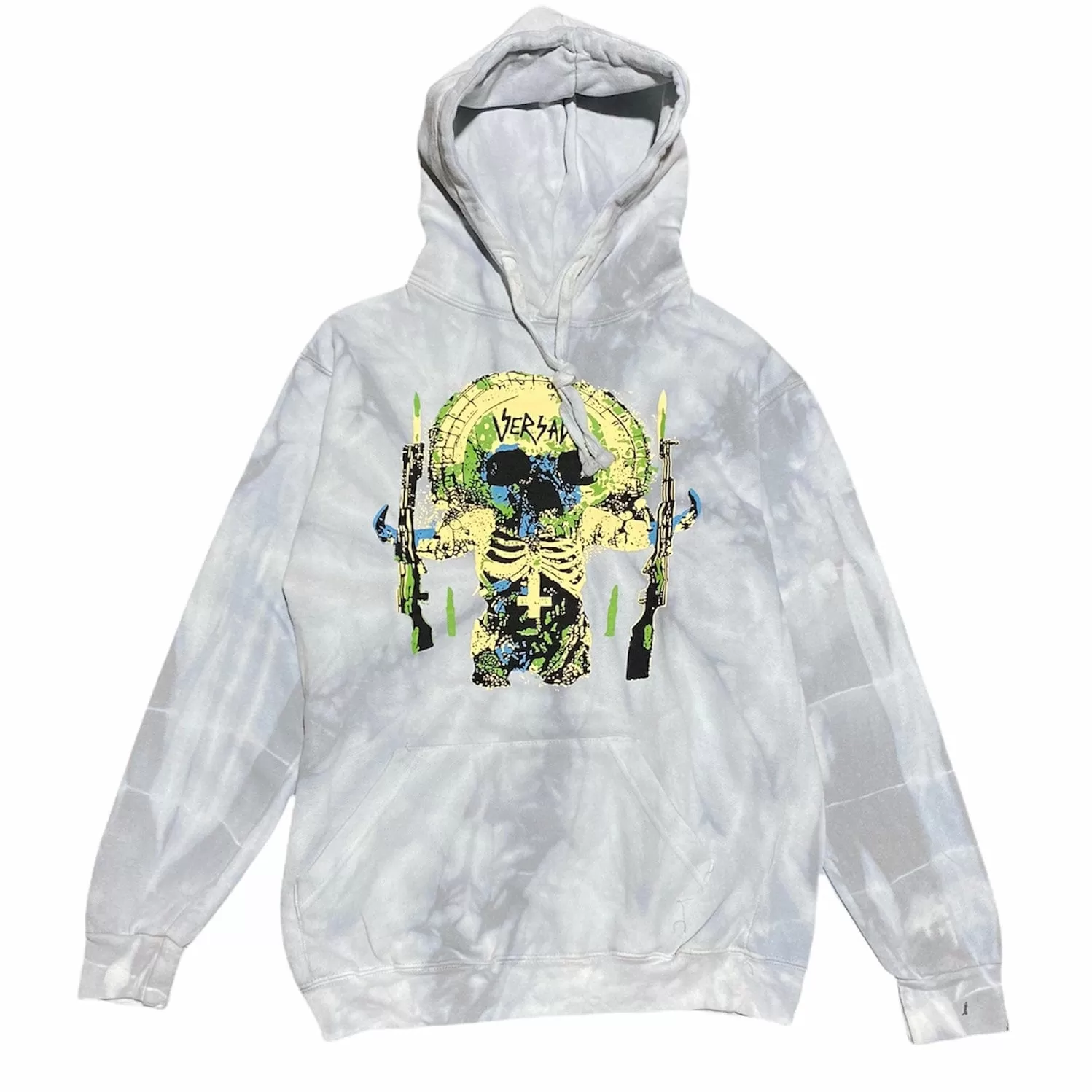 Bleach Goods Skull Army Hoodie (Tie Dye)