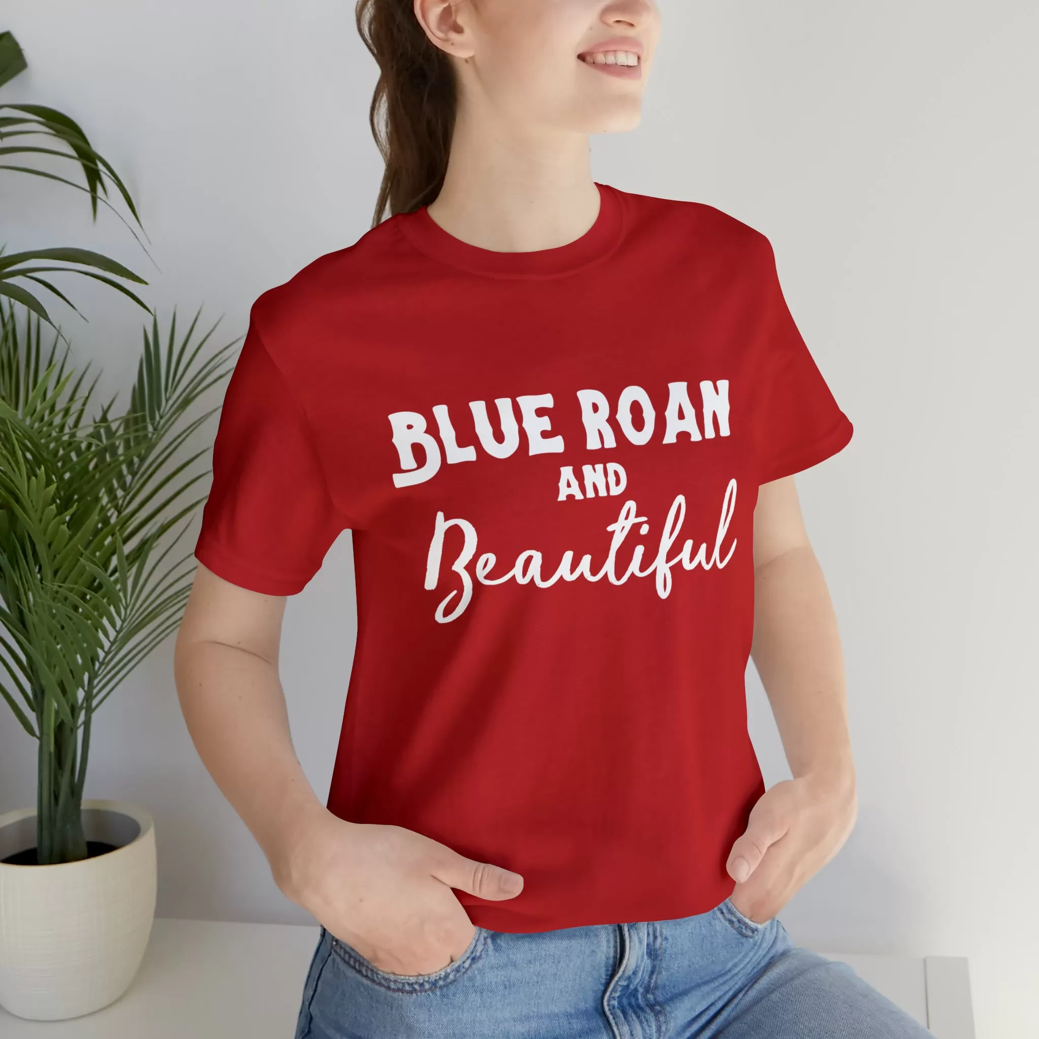 Blue Roan & Beautiful Short Sleeve Tee