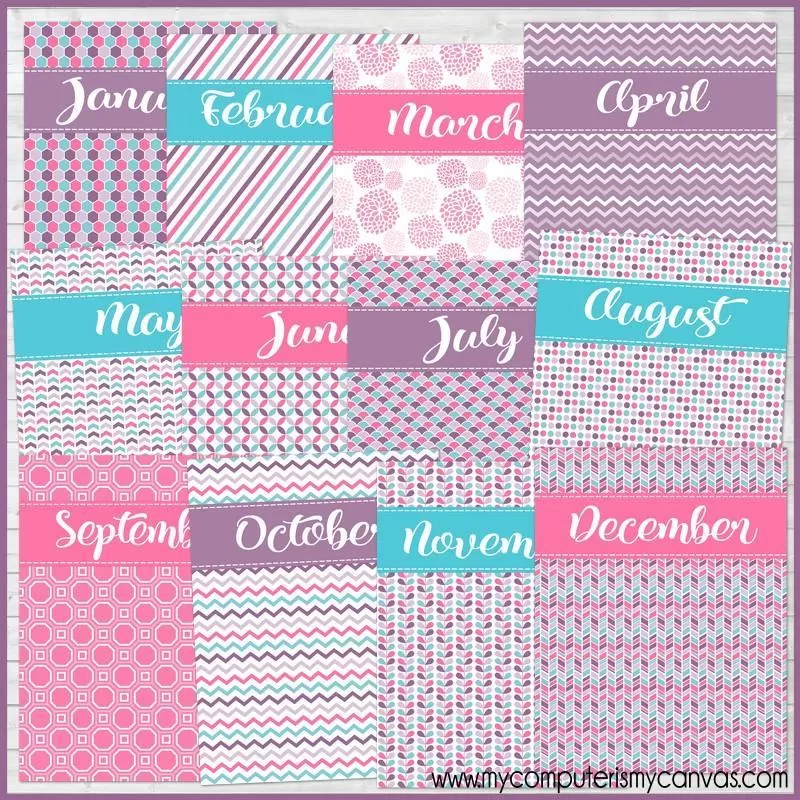 BLUSH Color Pack {Alternate Covers/Accessories for Planners/Journals} PRINTABLE