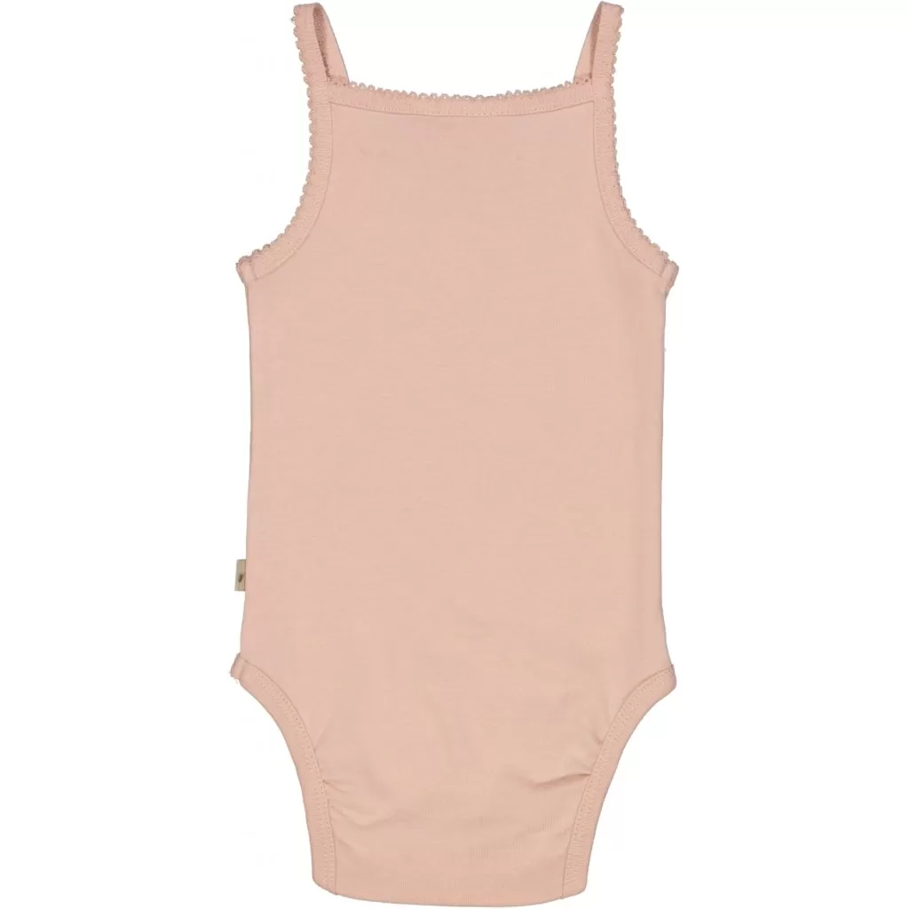 Body Sleeveless Frill - rose sand