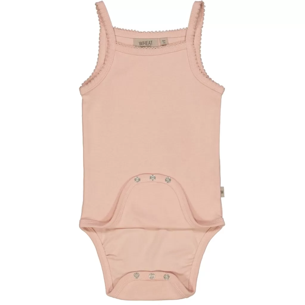 Body Sleeveless Frill - rose sand