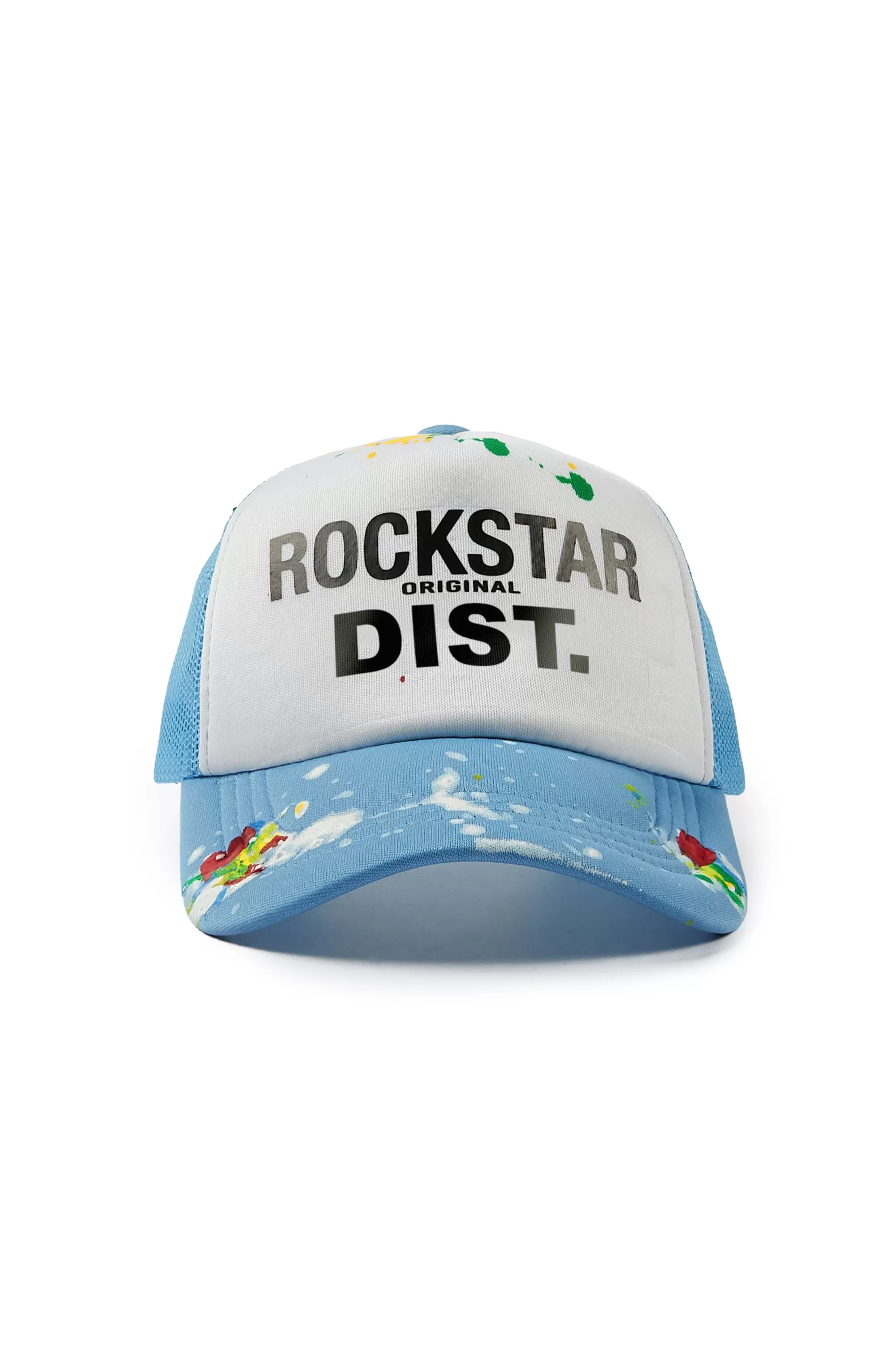 Boys Neptune White/Blue Trucker Hat