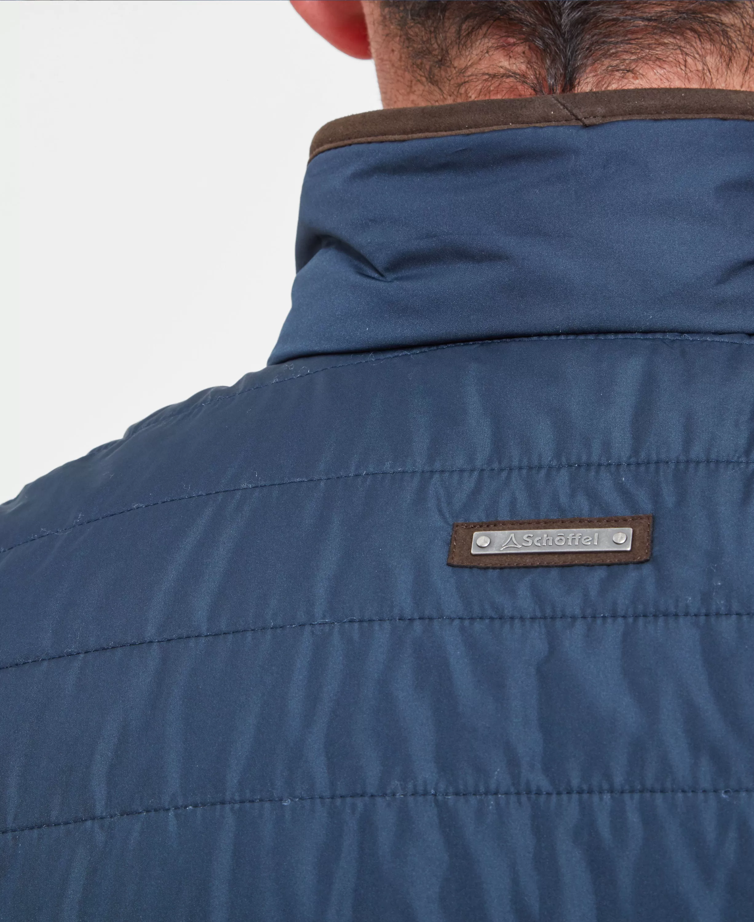 Brora Quilted Gilet - Navy