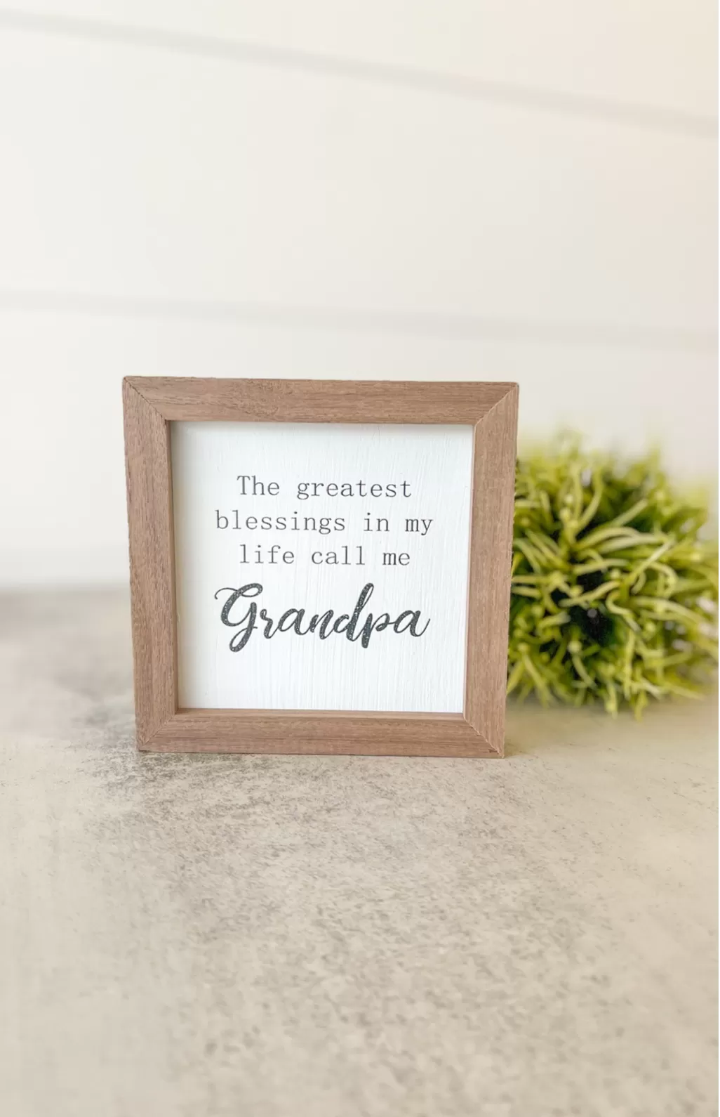 Call Me Grandpa Sign