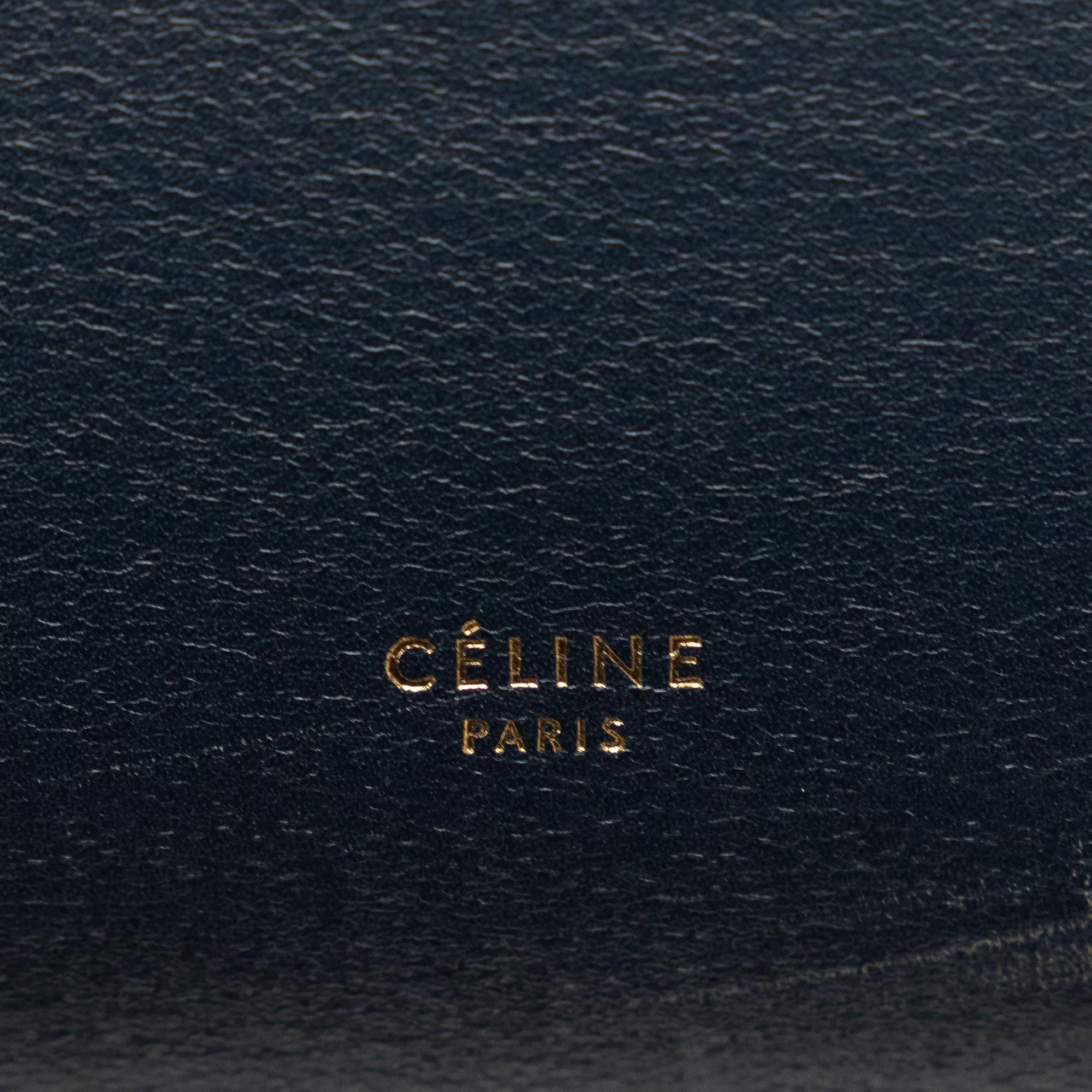 Celine Belt Bag Mini Blue Calfskin