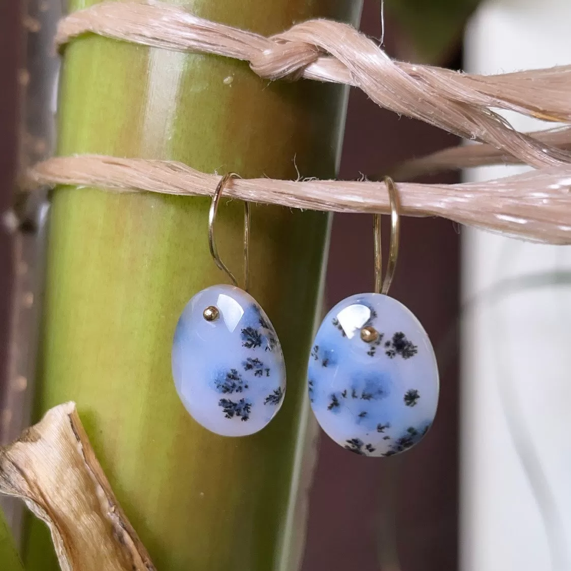 Cloudy days earrings