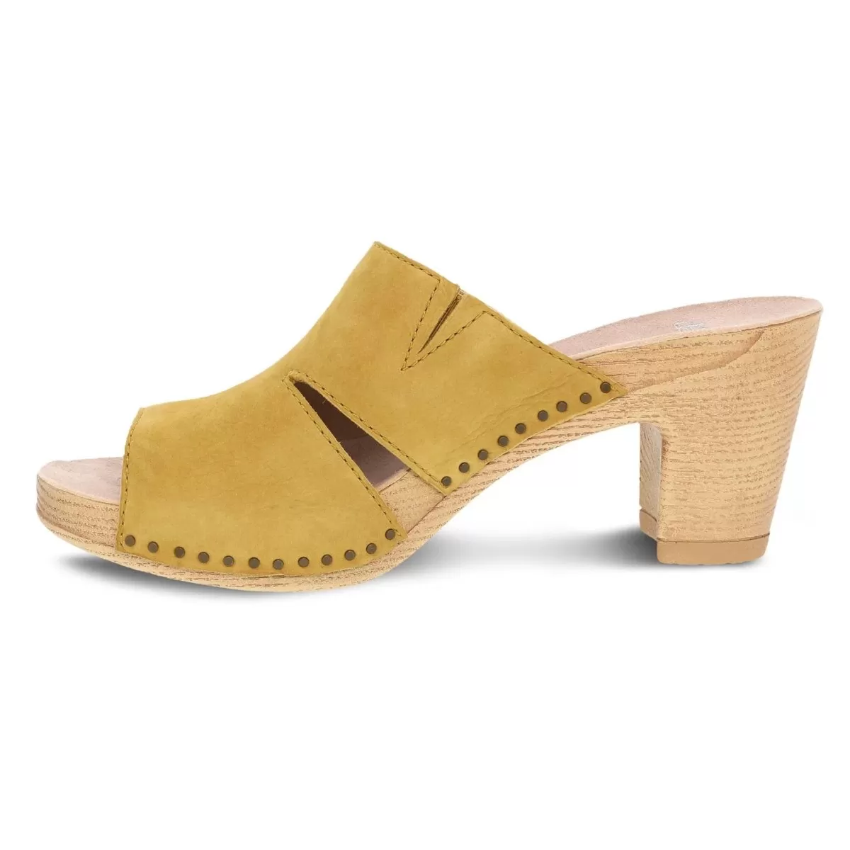 Dansko Women's Tandi Yellow Milled Nubuck