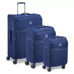 Delsey BROCHANT 2.0 Softsided Luggage Sets - Blue