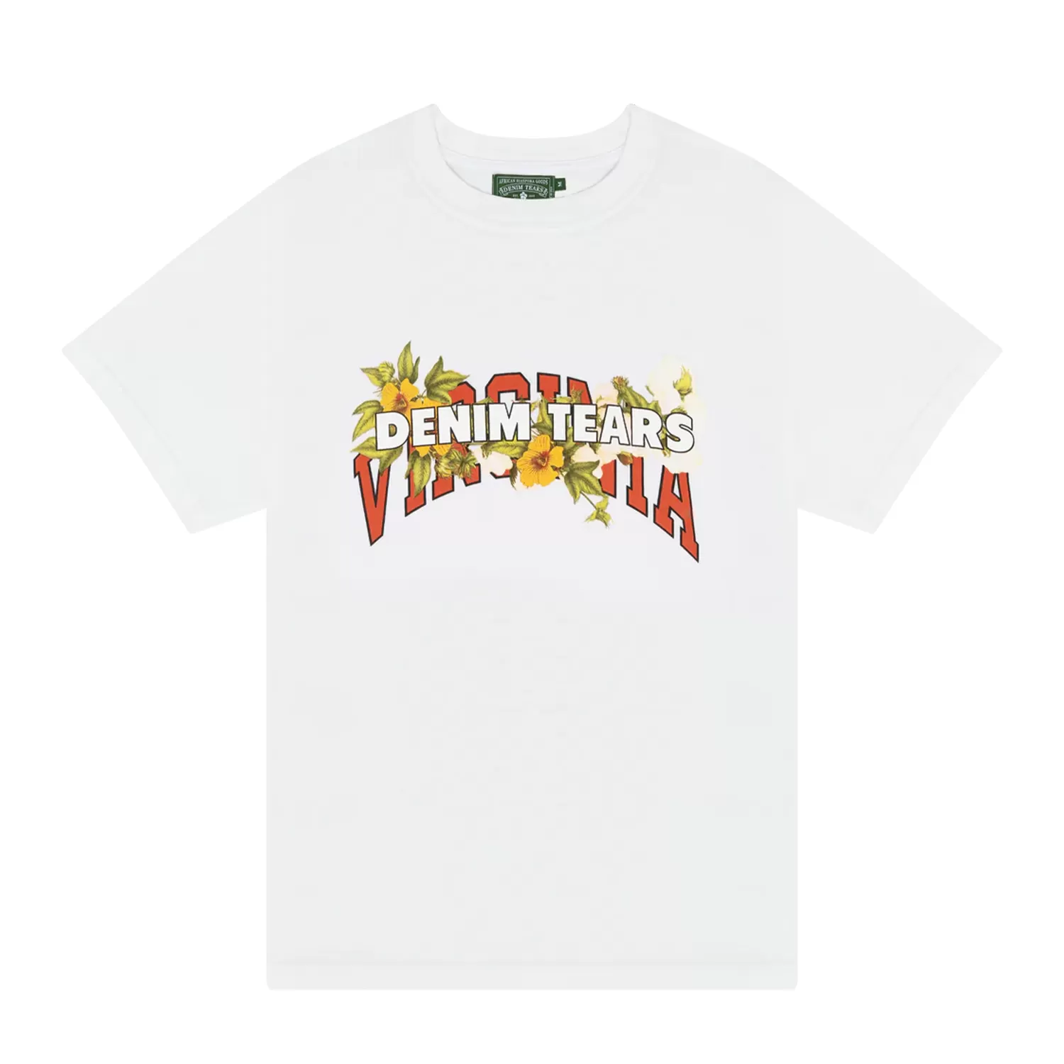 Denim Tears The Virginia 1619 Tee White