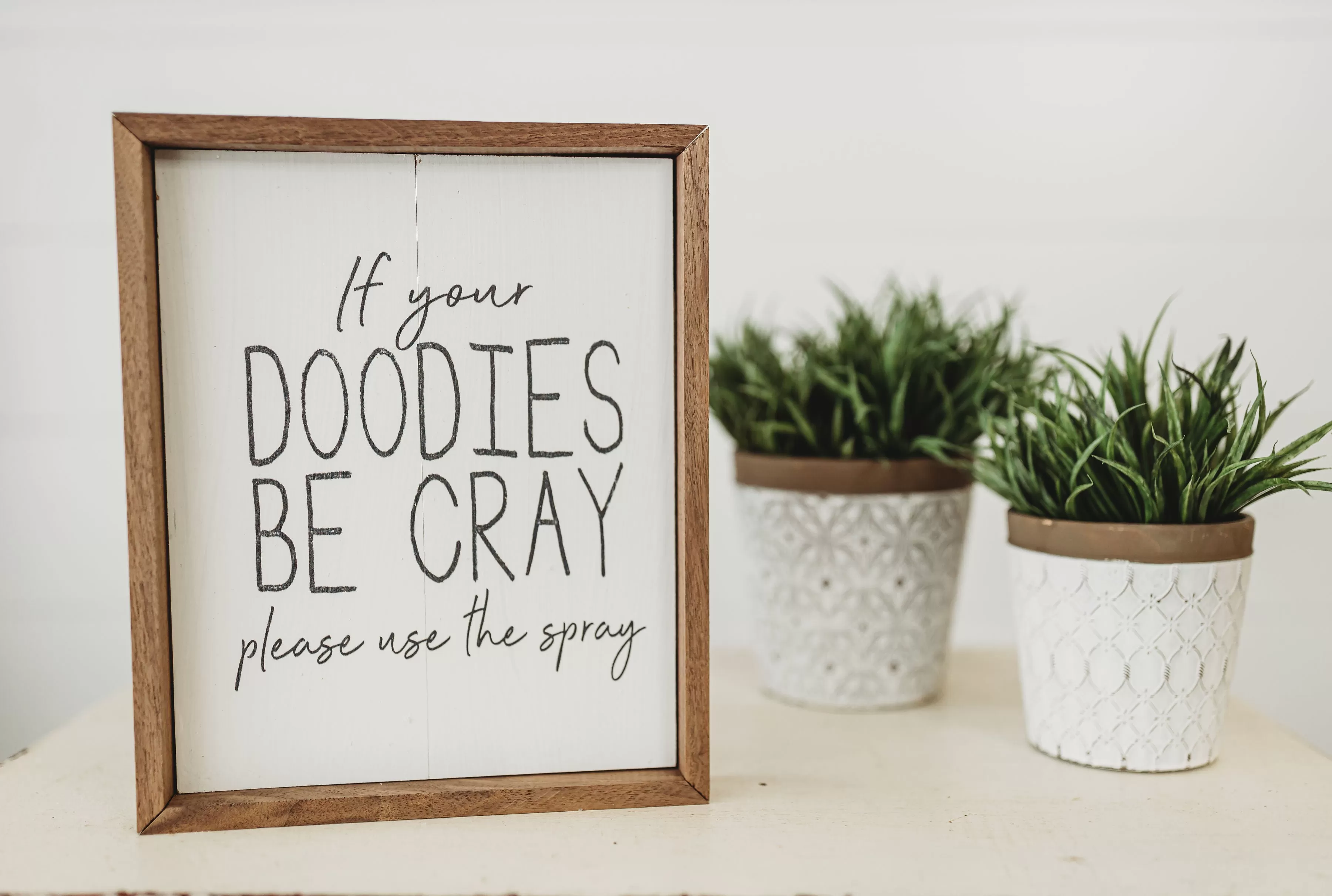 Doodies Be Crazy Sign-Small