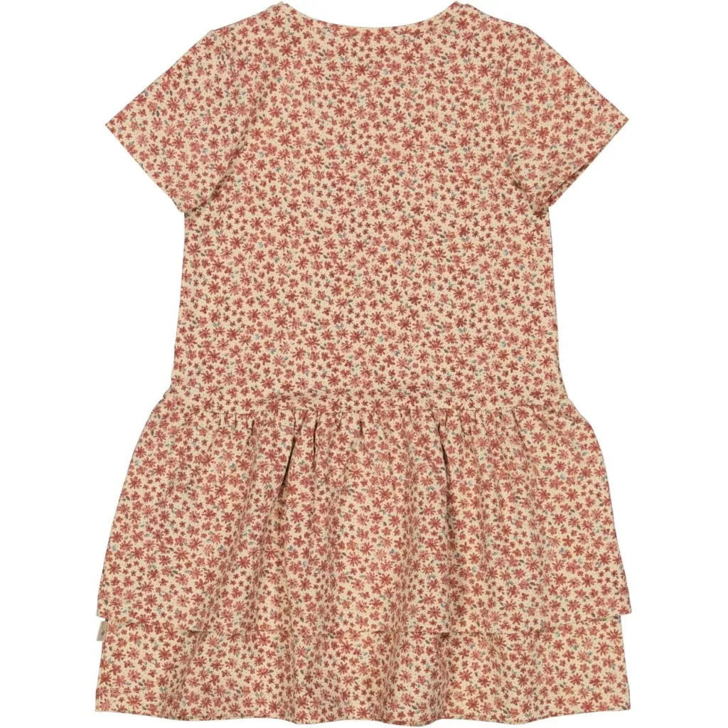 Dress Johanna - beige flowers