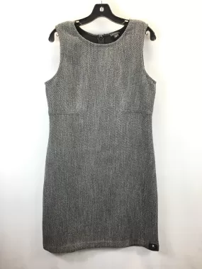 Dress Work By Ann Taylor In White Black, Size: 12tall