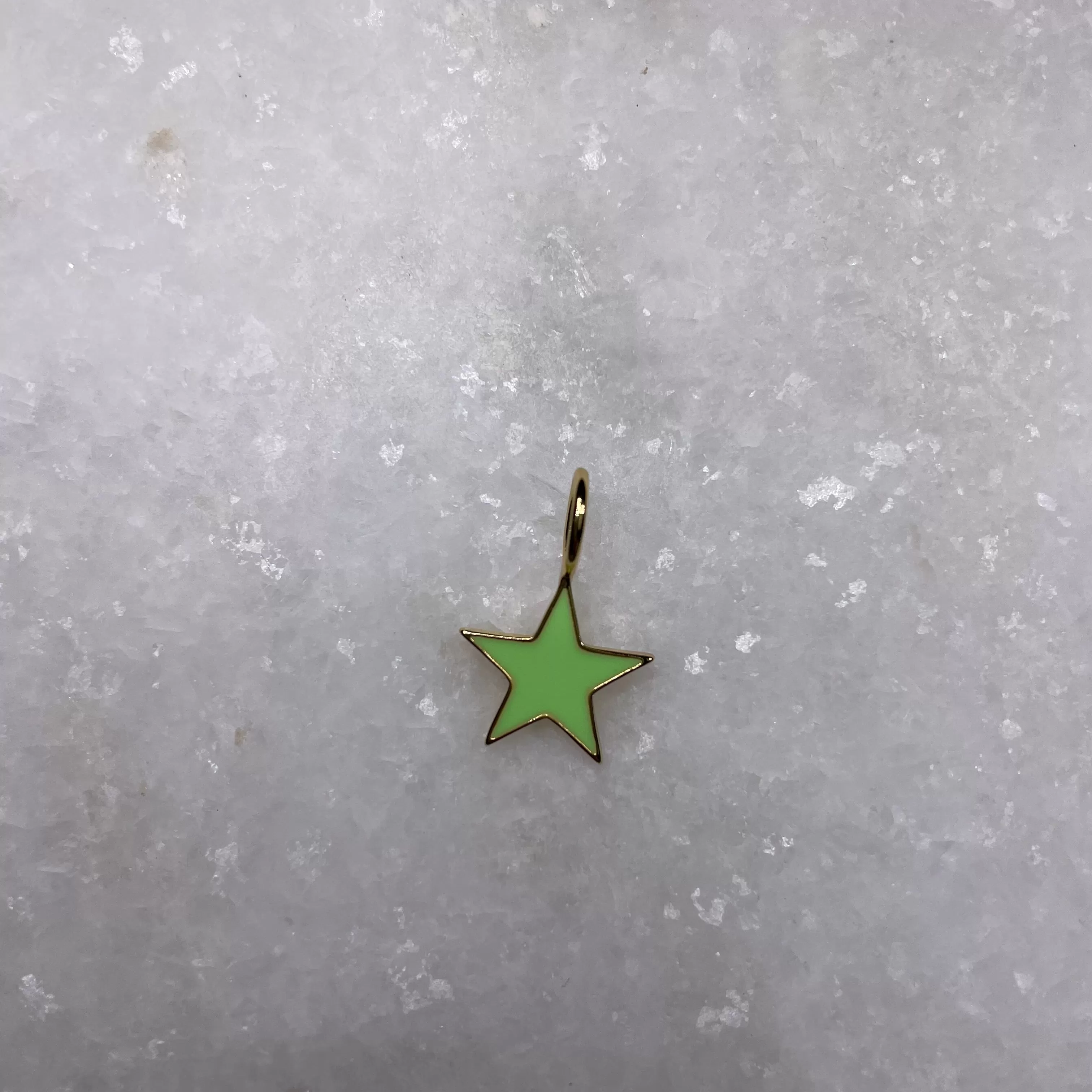 Enamel Star Charms-Assorted