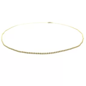 Erin Gray 14k Gold Filled 15.5 Beaded Bliss Necklace - Waterproof