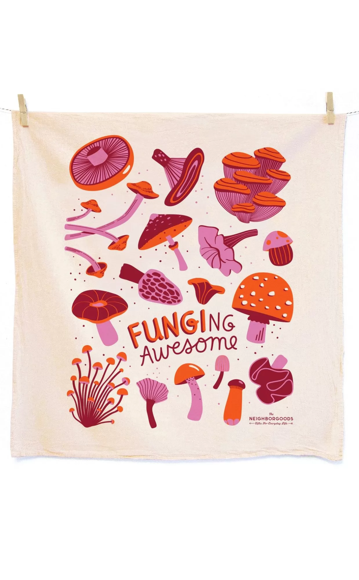 Fall Feast - A Mushroom & Gourd Tea Towel Set