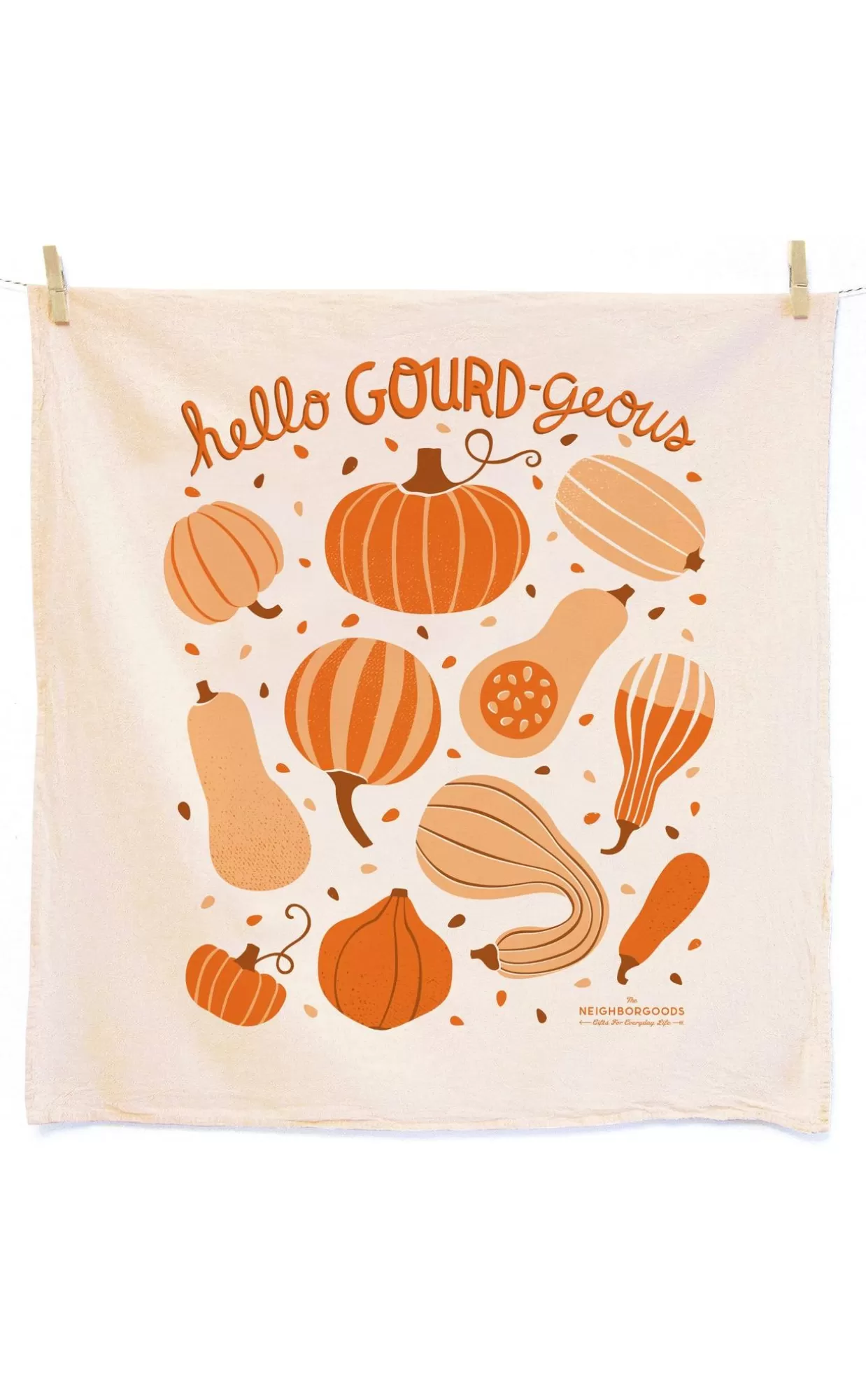 Fall Feast - A Mushroom & Gourd Tea Towel Set