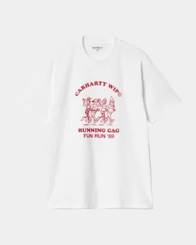 Fun Run T-Shirt | White / Red