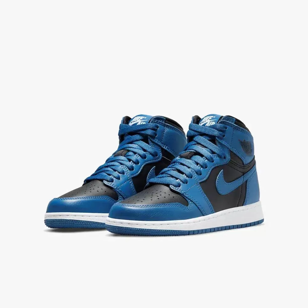 (GS) Air Jordan 1 Retro High OG 'Dark Marina Blue / Black' (2022) 575441-404